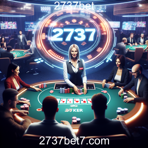 Experimente a Emoção do Poker Ao Vivo no 2737bet